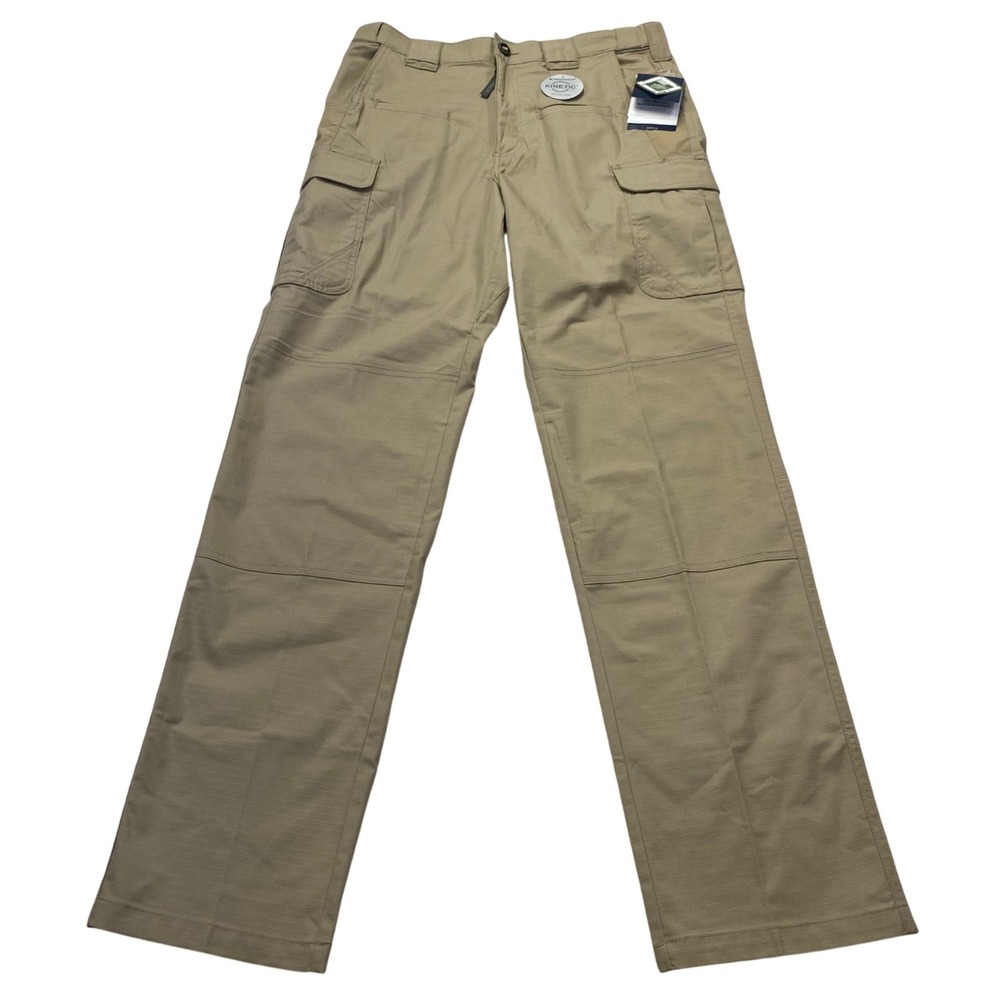 Propper Kinetic Tactical Pants Mens 34x36 Khaki Ripstop Cargo F5259 New